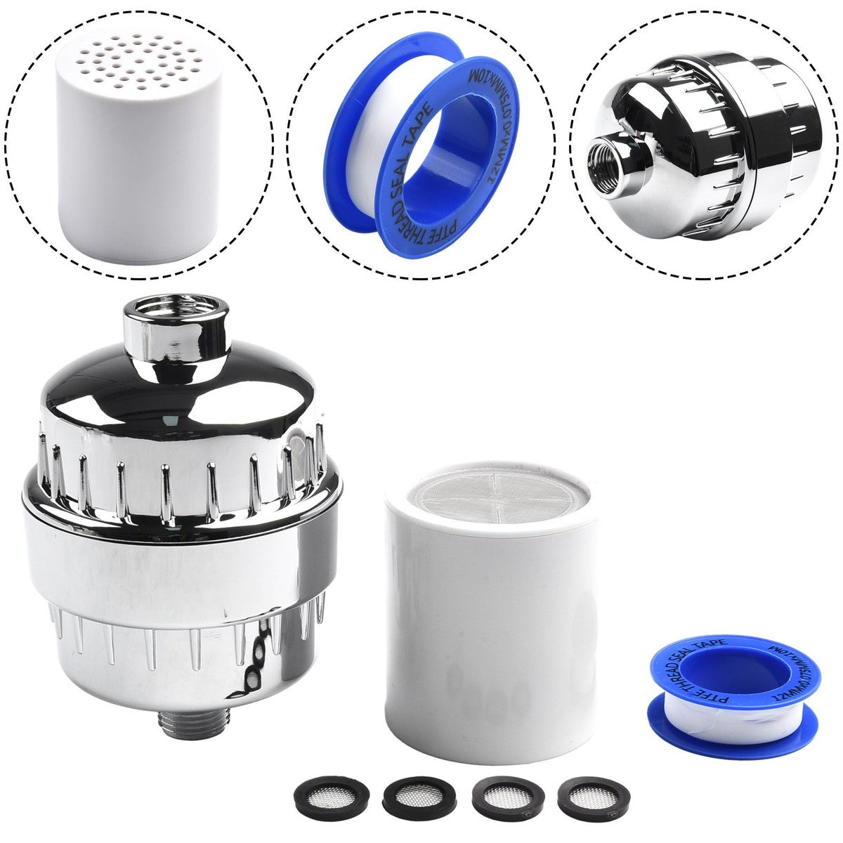 High Output Revitalizing Shower Filter -  Oil Rubbed Bronze
