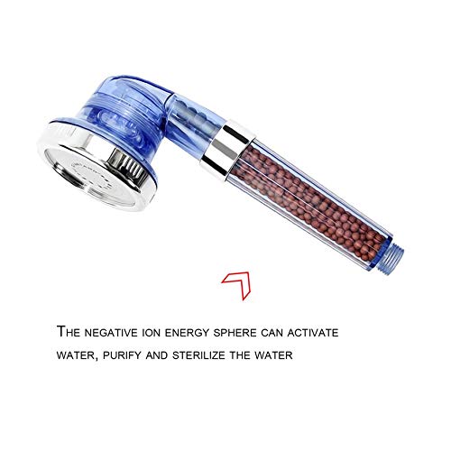 Filtered Ionic Shower Head,Showerhead with 3 Setting